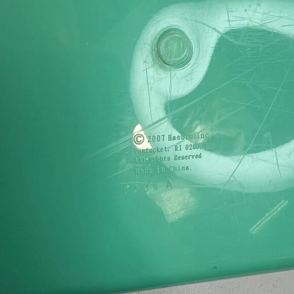 Littlest Pet Shop Storage Case Hasbro 2007 Toy Carry Box Teal Blue LPS Playset - Picture 9 of 11